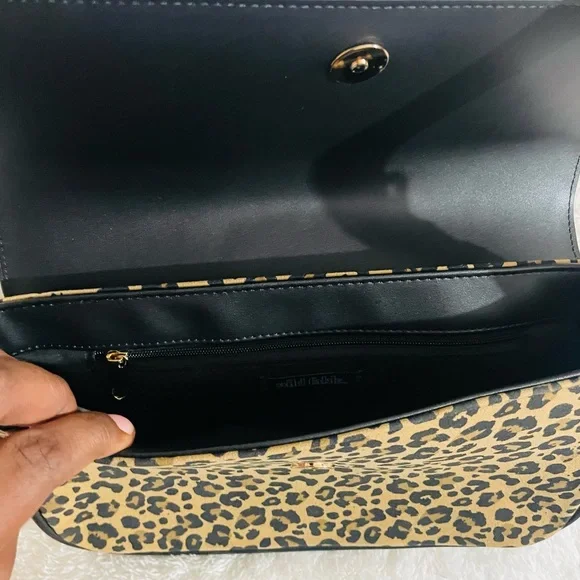 Wild Fable Cheetah Print Shoulder Purse 🐆🐆🐆 NWNT - Picture 7 of 8